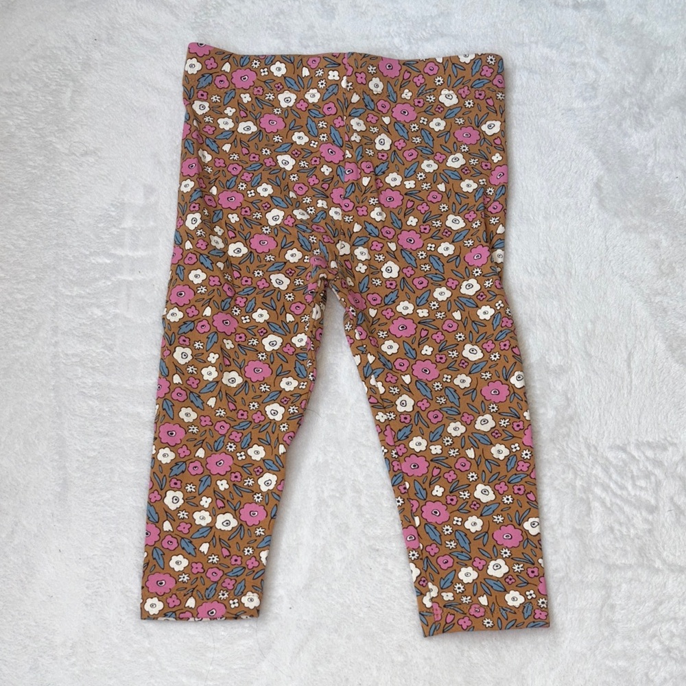 (3 for $10) Joe fresh 12-18 month Floral Kids Leggings baby girl clothing